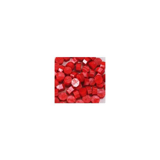 Foto - Scrapbooking gyöngyöket tartalmazó pecsétnövény - Piros A8, 100 darabos