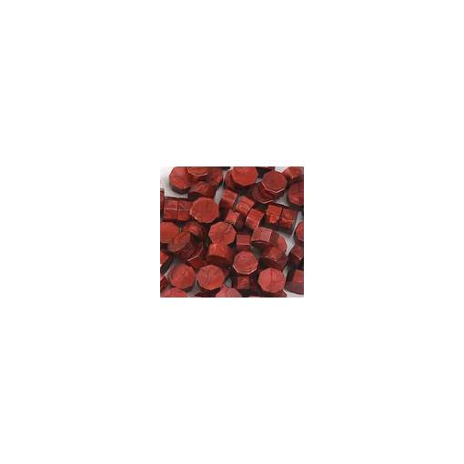 Foto - Scrapbooking gyöngyölő viasz - Rubin piros D1, 100 db