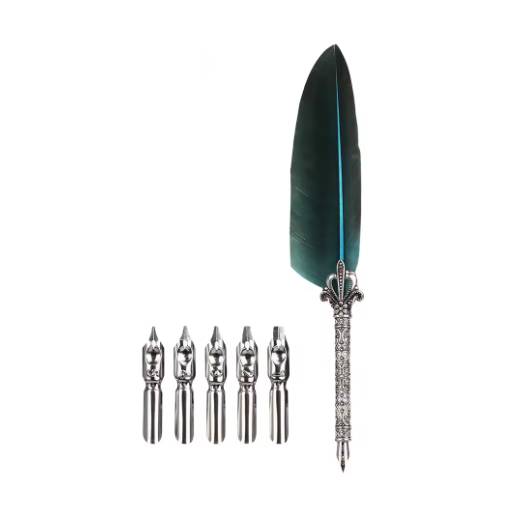 Foto - Scrapbooking készlet íróeszközhöz és cserehegyek - Sötétzöld