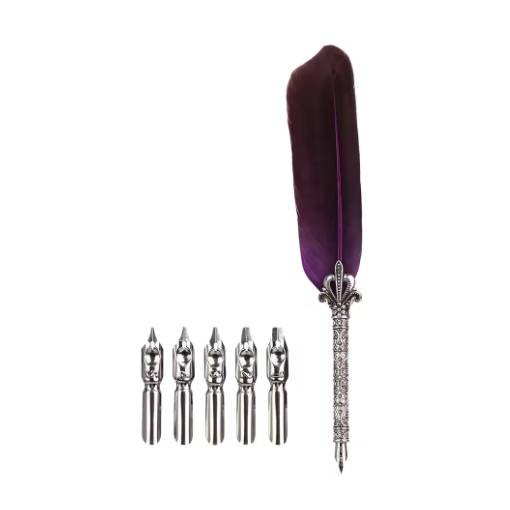 Foto - Scrapbooking készlet íróeszközhöz és cserehegyek - Barna