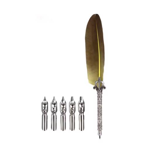 Foto - Scrapbooking készlet íróeszközhöz és cserehegyek - Sárga