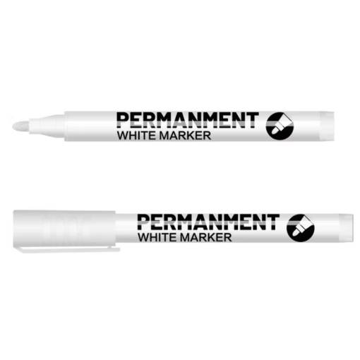 Foto - Scrapbooking akril vízálló filctoll - Fehér, 1 darab