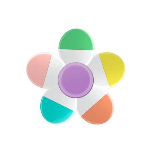 Foto - Scrapbooking kiemelő és spinner - 5 az 1-ben, pasztell színek