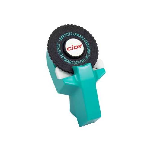 Foto - Scrapbooking címkéző lyukasztó kiegészítőkkel - Kék-zöld, három szalag