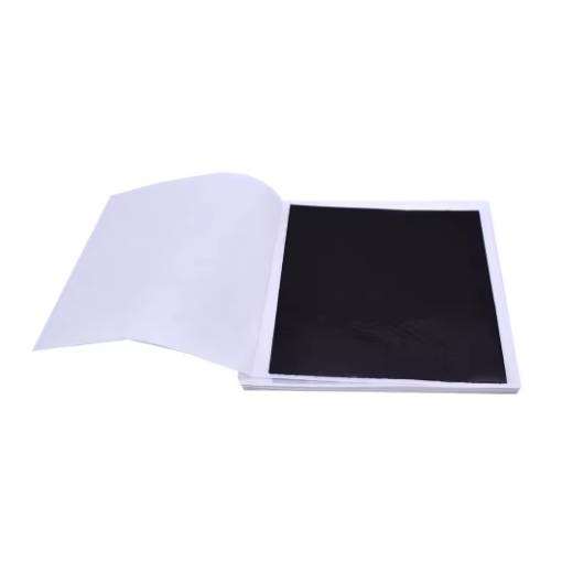 Foto - Scrapbooking fólia lapok - 100 darab, fekete