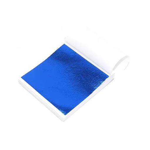 Foto - Scrapbooking fólie - 100 darab, safir kék