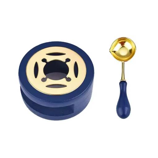 Foto - Scrapbooking készlet viasz olvasztásához - Sötétkék