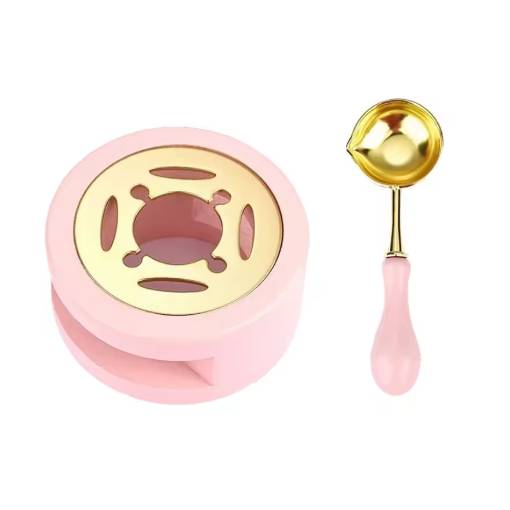 Foto - Scrapbooking készlet viasz olvasztásához - Rózsaszín