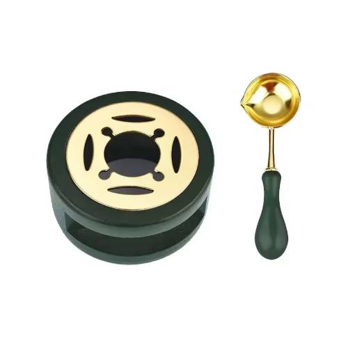 Foto - Scrapbooking készlet viasz olvasztásához - Zöld