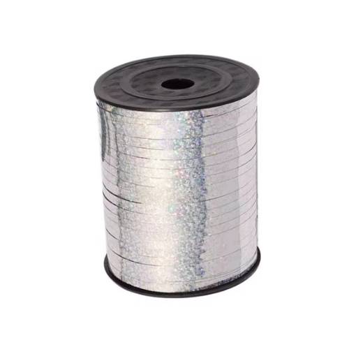 Foto - Scrapbooking csillogó szalag - Ezüst, 460 méter
