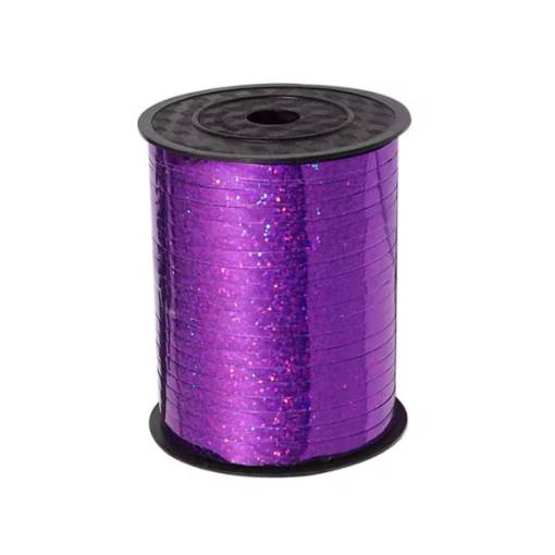 Foto - Scrapbooking csillogó szalag - Sötétlila, 460 méter