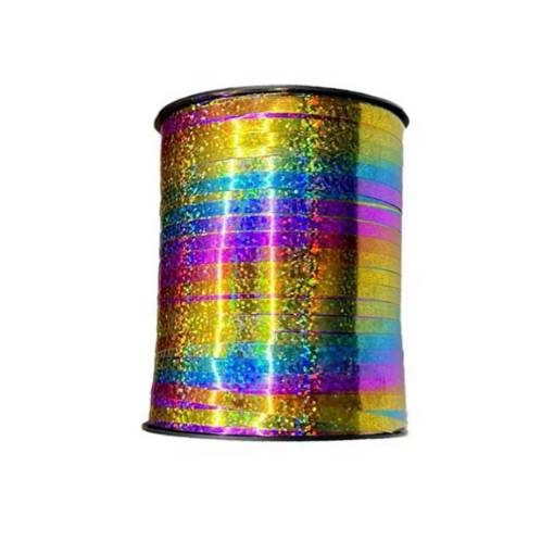 Foto - Scrapbooking vékony csillogó szalag - Szivárvány, 460 méter