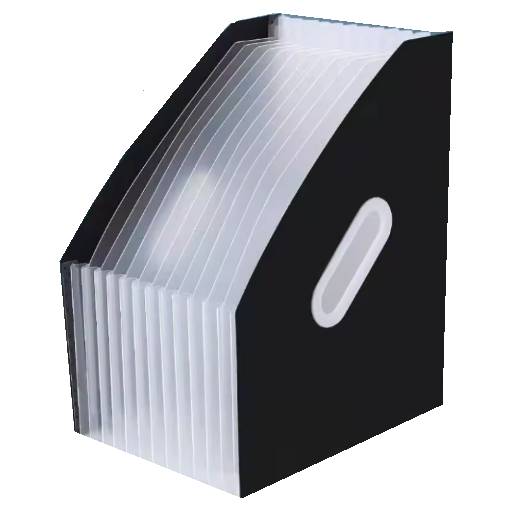 Foto - Scrapbooking műanyag szervező - Fekete