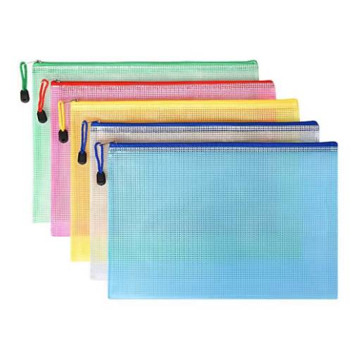 Foto - Scrapbooking színes zsebek - A6, 5 db