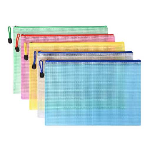 Foto - Scrapbooking színes zsebek - A4, 5 db