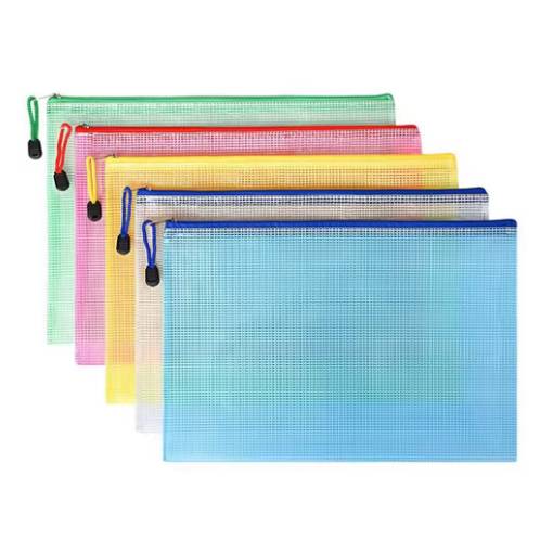 Foto - Scrapbooking színes zsebek - A5, 5 db