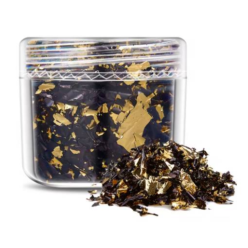 Foto - Scrapbooking dekoratív betétek fémből - Aranybarna, JB04