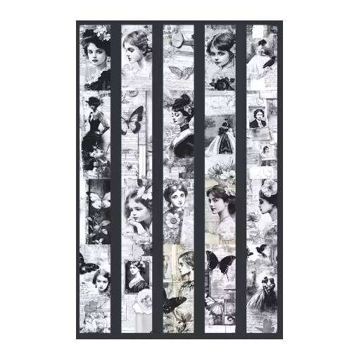 Foto - Scrapbooking Vintage ragasztószalag - Nők 01, 2 méter