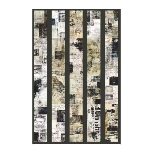 Foto - Scrapbooking Vintage ragasztószalag - Újság 05, 2 méter