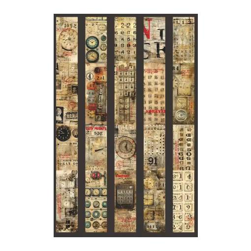Foto - Scrapbooking Vintage ragasztószalag - Naptár 06, 2 méter