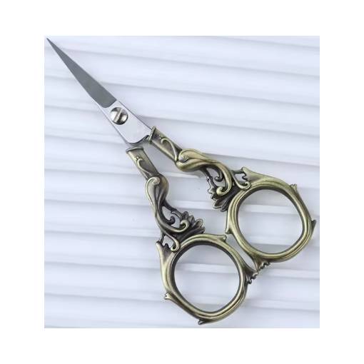 Foto - Scrapbooking fém ollók főnixszel - Bronz