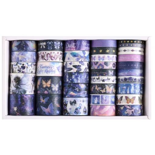 Foto - Scrapbooking washi szalag készlet - 35 darab, Fantázia